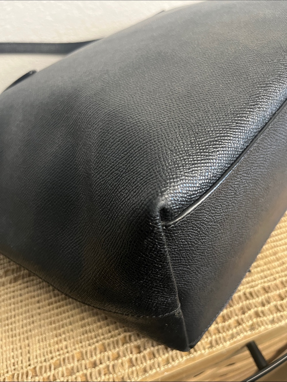 NWOT Coach City Zip Tote Black Crossgrain Leather F58846 - Picture 13 of 14